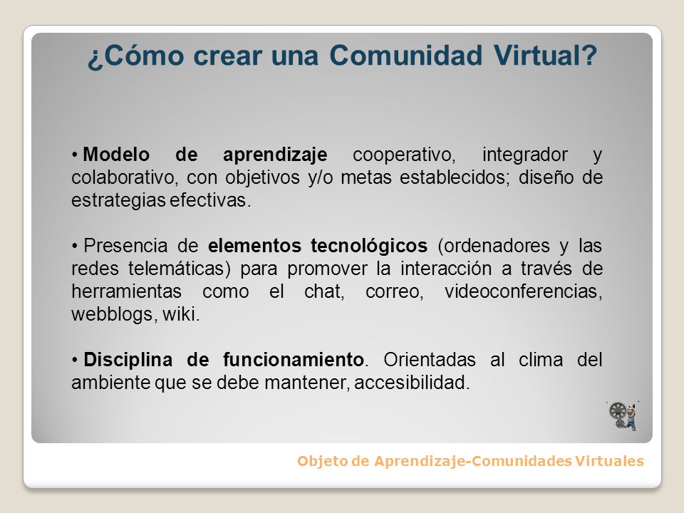 Nuestro trabajo consiste precisamente en crear